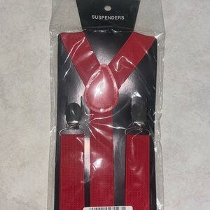 Red suspenders